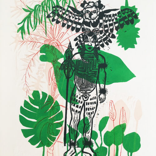 Indien - Gravure sur bois, sur lino et sérigraphie