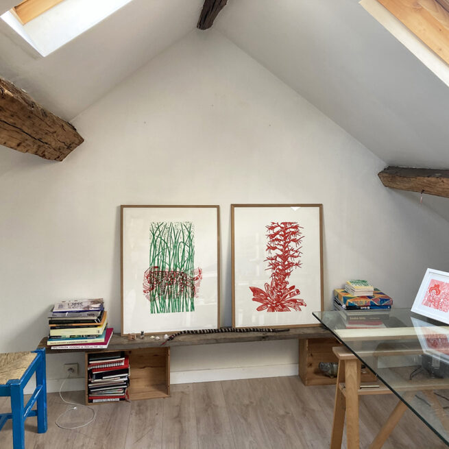Jaguar, gravure sur bois et sur lino – Image 3